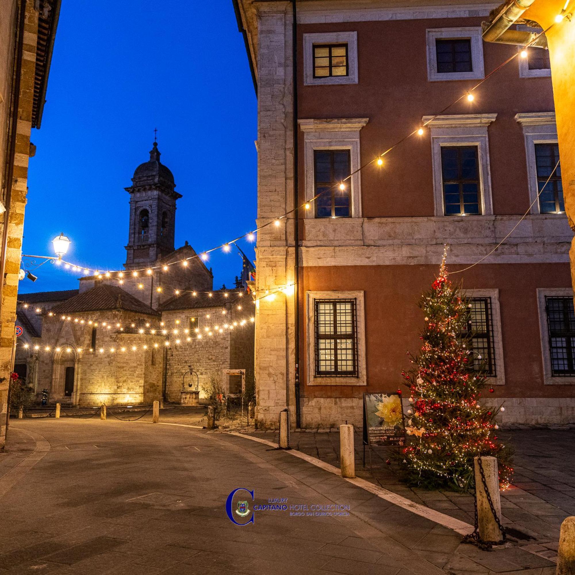 Palazzo Del Capitano Wellness & Relais - Luxury Borgo Capitano Collection Hotel San Quirico d'Orcia Exterior photo